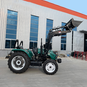 Tracteur agricole compact à roues 15hp 20hp 30hp 35hp 40hp avec chargeur frontal, livraison gratuite - Product Image 2
