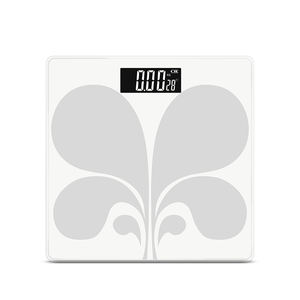 사용자 정의 디지털 무게 규모 기계 180 키로그램 USB 충전식 두꺼운 유리 무게 디지털 규모 - Product Image 2