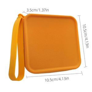 Luxury Kawaii Silicone Square Earphone Customisable Mini Small Coin <b>Purse</b> Pouch <b>Cute</b> Cosmetic Bag for Women Kids Travel <b>Purse</b> - Product Image 3