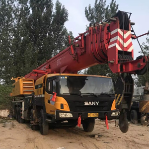 Grue sur camion Sany de 90 tonnes bien entretenue avec moteur Weichai et système de levage hydraulique à vendre - Product Image 1