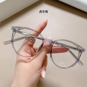 Montures de lunettes ovales transparentes, monture complète, légères, à la mode pour femmes, pour étudiants et usage quotidien - Product Image 2