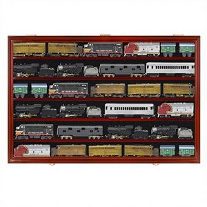 Vitrine murale anti-poussière pour figurines miniatures, également compatible avec les modèles Hot Wheels à l'échelle 1:64 - Product Image 1