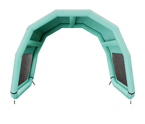 Cabaña Flotante Inflable con Toldo, para 6-8 Personas, Isla Flotante para Fiestas Acuáticas, Muelle para Yate, <span class=keywords><strong>Lago</strong></span>, Mar, Playa - Product Image 4