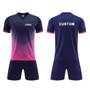 Hot Sale Custom Sublimation Argentina Football Kit Away Soccer Jersey Football Uniform Shirt Quick Dry Soccer Wear
