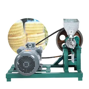 Machine d'extrudeuse de casse-croûte de maïs de machine de fabrication de riz de maïs de mini bouffée