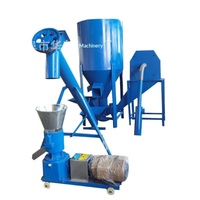Nouvelle machine à granulés de petite taille - Décharge uniforme, sans blocage, granulateur à matrice plate, matériaux secs/humides, 380V, garantie de 3 mois
