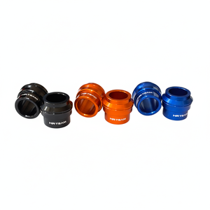 Pour KTM SX 125 15-25 Entretoises de roue avant Orange 20mm et 15mm en alliage et aluminium - Product Image 1