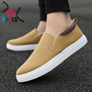 Baskets en toile légères pour hommes grandes tailles, idéales pour l'été, design respirant avec doublure en mesh - Product Image 1