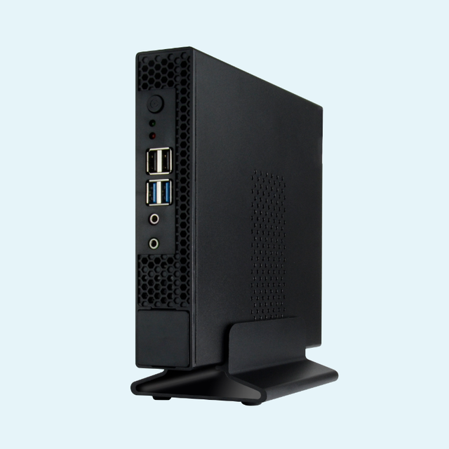 Wholesale Low Power Core I3 I5 I7 Micro Computer Mini Pc Win Dows10 Linux Ubuntu 12V RS232 DDR4 Mini Desktop Computer for Office