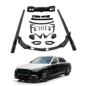 Kit de Carrocería <span class=keywords><strong>Dyr</strong></span> de Fibra de Carbono Estilo M, Alerón Delantero, Difusor Trasero, Faldones Laterales para Mercedes-Benz Clase S W223.1 S480 580 680 - Product Image 1