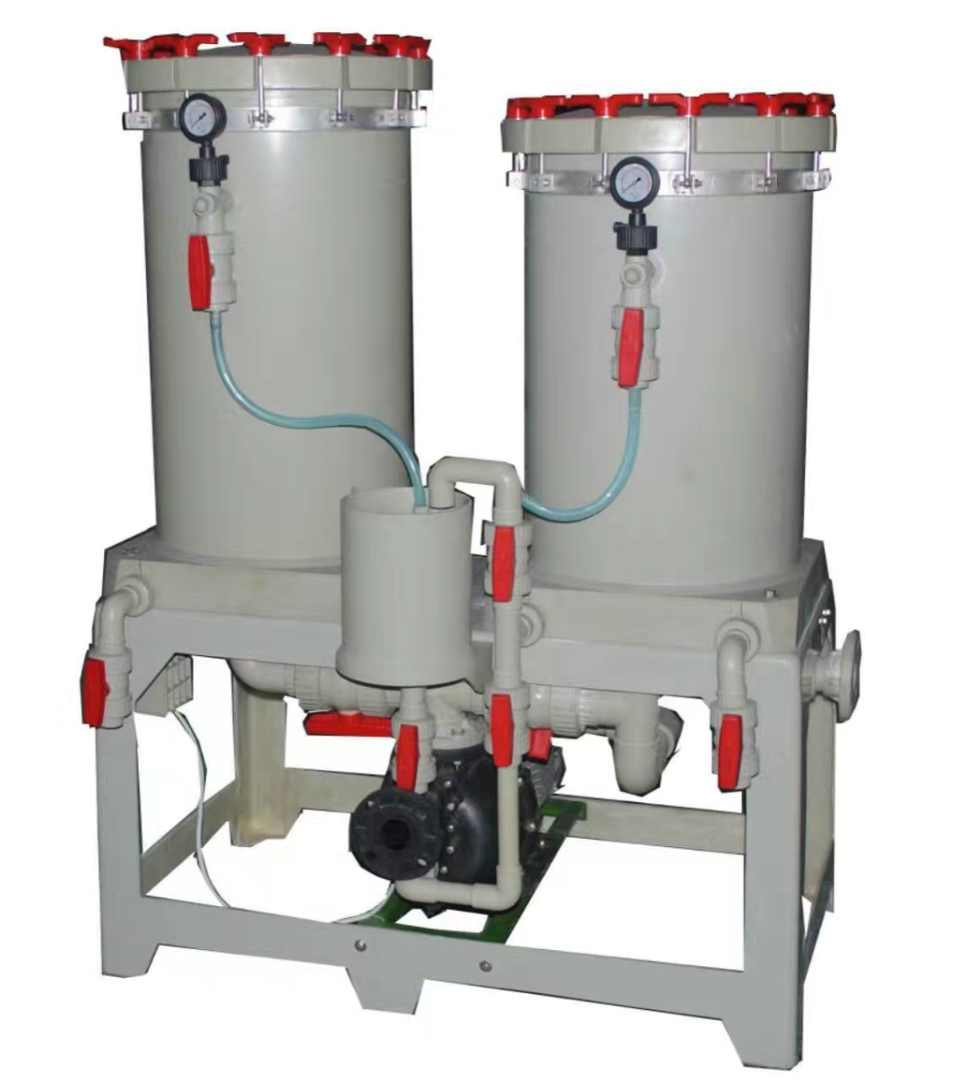 Оборудование для нанесения покрытий оптом Химический жидкий фильтр Хромированное оцинкованное химическое Гальваническое фильтрующая оборудование