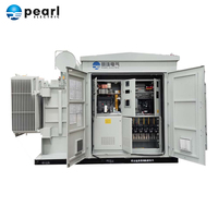Transformateur de commande électromagnétique triphasé, poste de distribution intégré abaisseur de tension avec refroidissement de type sec