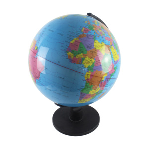 Globe terrestre rotatif de bureau classique, éducatif, carte du monde <span class=keywords><strong>en</strong></span> plastique de 32 cm - Product Image 3