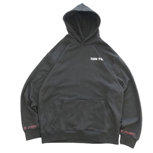 YKH <span class=keywords><strong>400</strong></span> GSM poids lourd couleur Logo personnalisé blanc plaine vêtements de course nouvelle conception sweats à capuche hommes sweats à capuche - Product Image 1
