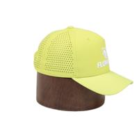 Casquette perforée à 5 panneaux OEM en gros, imperméable, avec logo personnalisé