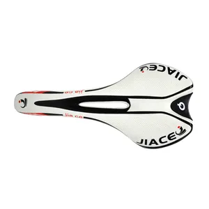 Selle de vélo de route en cuir confortable pour vtt