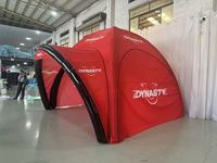 Tente publicitaire extérieure robuste pour expositions et événements marketing, tente gonflable en PVC, résistante à l'eau et au vent, certifiée CE