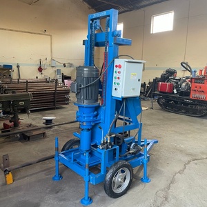 Foreuse électrique portative EB-130 à roues, très demandée en usine, capable de forer des puits d'eau de 130 mètres - Product Image 2