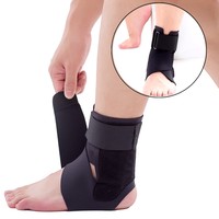 Attelle de cheville orthopédique à compression avec sangles de maintien pour le sport, le volleyball, le basketball et le soin des pieds bandés