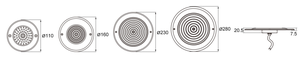 Lumière LED ultra-fine pour <span class=keywords><strong>piscine</strong></span>, lampe encastrée étanche IP68 pour piscines commerciales enterrées - Product Image 6