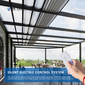 3x3 3x4 4x3 4x4 4x5 4x6 6x3 6x4 6x5 6x6m Jardín moderno Toldo retráctil de aluminio para exteriores - Product Image 3