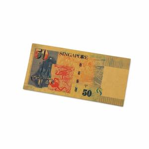 Juego Completo de 6 Billetes Conmemorativos de Dólar de Singapur en PET, SGD2, SGD5, SGD10, SGD50, SGD100, SGD1000, Colección de Recuerdos - Product Image 6