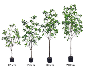Nouveaux produits : Plante artificielle de mangrove en plastique, 1,2 m, 1,5 m, 1,8 m, 2,1 m, Bonsaï en <span class=keywords><strong>pot</strong></span> pour la décoration intérieure - Product Image 5