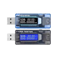 Probador de Corriente y Voltaje USB de Alta Precisión con Pantalla LCD para Detección de Cables de Cargador de Teléfono y Banco de Energía con Protección de Circuito