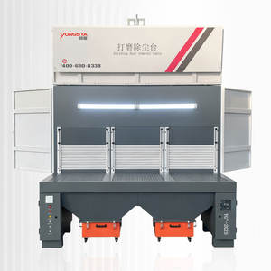 Table de meulage industrielle à courant descendant établi dépoussiérage des métaux cadre en acier extraction de poussière nouveau dépoussiéreur 3 - Product Image 1