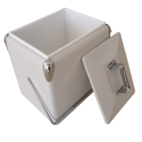 Glacière métallique durable 7L/13L/17L/28L pour le camping – Maintien au frais