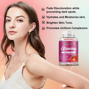 Gummies Éclat de Peau à la Biotine et Kératine, Complément Alimentaire Naturel Végétalien à Base de Plantes pour une Peau Lumineuse et un regain d'Énergie - Product Image 3