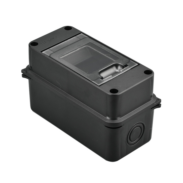 Customizable Color HT Series Indoor ABS Waterproof Plastic Box DC 2/3/5/18/24 Distribution Box Circuit Breaker Electrical