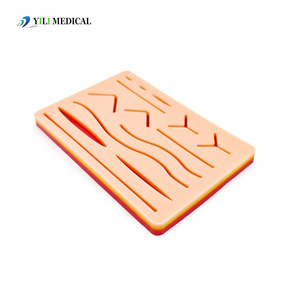 Module de simulation de suture médicale, coussin de suture en silicone standard pour examen des étudiants en médecine - Product Image 1