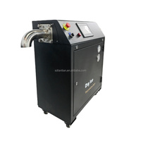 Machine à granulés de glace sèche 3mm/16mm, machine industrielle de fabrication de glace sèche en granulés 30kg/h avec pompe et moteur pour le sablage