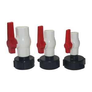 <span class=keywords><strong>Robinet</strong></span> à bille pour réservoir d'eau IBC S60*6, G1 3/4'' 1/2'', en PVC, raccords de tuyauterie d'arrosage de jardin, <span class=keywords><strong>adaptateur</strong></span> de connexion de <span class=keywords><strong>robinet</strong></span> - Product Image 1