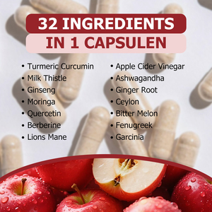 Complément Alimentaire en Capsules de Vinaigre de Cidre de Pomme à Marque Blanche (ODM) – Favorise la Fonction Digestive et la Gestion Corporelle - Product Image 4