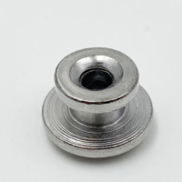 Boucle de fixation de sangle universelle en métal pour guitare, tête champignon, anti-dérapante, avec perle de suspension, accessoires de guitare