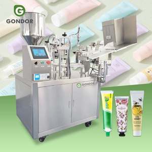 Máquina semiautomática de llenado y sellado de tubos de plástico para cosméticos líquidos y cremas, con aire caliente, para ungüentos metálicos, de China - Product Image 1