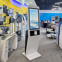 Kiosco de Autoregistro para Aeropuertos de 32 Pulgadas con Escáner de Pasaportes e Impresora de Boletos