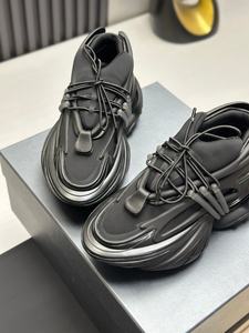 Chaussures de sport de luxe sur mesure pour hommes de haute qualité - Chaussures de marche décontractées épaisses et surélevées Balmainn - Product Image 4