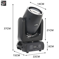 Spot à faisceau LED 200W lumière principale mobile LED professionnel DJ /Bar /Party /Show /Stage Light Machine Disco Lighting With Strip