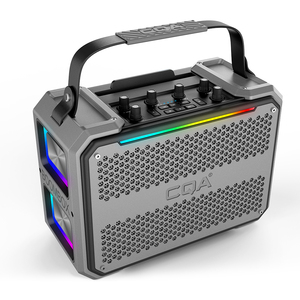Cqa âm thanh nhà máy Q-205 Boombox di động <span class=keywords><strong>Bluetooth</strong></span> Loa ngoài trời với loa siêu trầm, bass sâu loa siêu trầm TWS loa với LED - Product Image 3