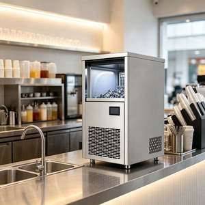 <b>Ice</b> <b>Machine</b> Maker with Water Filter System Cube Making <b>Machine</b> Automatic <b>Ice</b> Block Maker <b>Machine</b> <b>Ice</b> Maker Cafe - Product Image 2