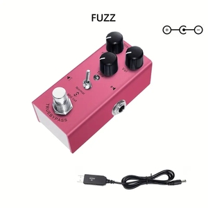 Pédale de Guitare Mini Overdrive Delay Reverb Stompbox Effets Électriques Matériau Celluloïde Durable Vente en Gros OEM - Product Image 5