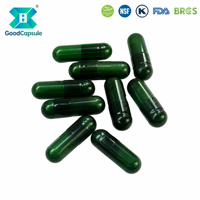 Capsules creuses à base d'algues HPMC pour le remplissage de compléments alimentaires en poudre à base de plantes, avec une surface lisse et une qualité de coque uniforme
