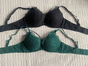 <span class=keywords><strong>Reggiseno</strong></span> da donna Sexy nero con pizzo a <span class=keywords><strong>coppa</strong></span> sottile Push up <span class=keywords><strong>reggiseno</strong></span> da ragazza - Product Image 2