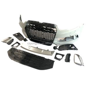RS6 Kit corpo paraurti anteriore <span class=keywords><strong>A6</strong></span> Kit di sostituzione di Upgrade ampia Full Bodykit per <span class=keywords><strong>Audi</strong></span> <span class=keywords><strong>A6</strong></span> C7 2013 <span class=keywords><strong>2014</strong></span> 2015 - Product Image 2