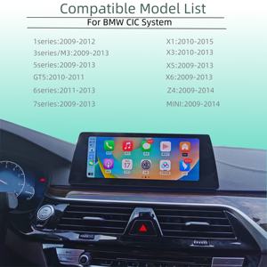 Décodeur CarPlay sans fil adapté, mise à niveau non destructive de l'origine automobile, <span class=keywords><strong>YouTube</strong></span>, écran de téléphone portable, Android Auto pour <span class=keywords><strong>BMW</strong></span>-CIC - Product Image 4