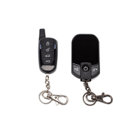Alarme de voiture bidirectionnelle avec démarrage à distance du moteur/1 émetteur LCD+1 AM unidirectionnel, alarme numérique double voie