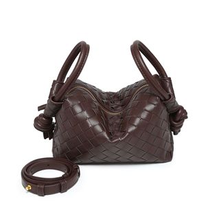 Bolso de Hombro y Muñeca Tejido a Mano, de Moda, Lujoso y Moderno 2025, con Forro de Poliéster y Material PU - Product Image 5